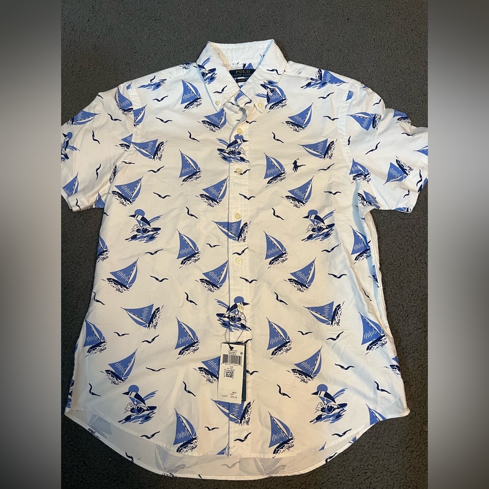 Brand new with tags polo shirt ! Button down